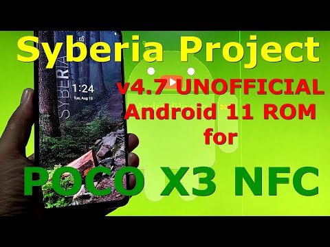 Syberia Project v4.7 for Poco X3 NFC (Surya) Android 11 Update: 20210809
