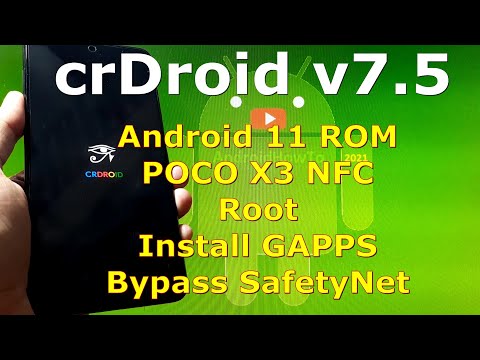 crDroid v7.5 Official for Poco X3 NFC (Surya) Android 11