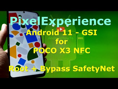 PixelExperience Android 11 for POCO X3 NFC - Surya