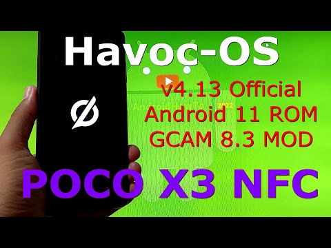 Havoc-OS v4.13 Official for Poco X3 NFC Android 11 ROM