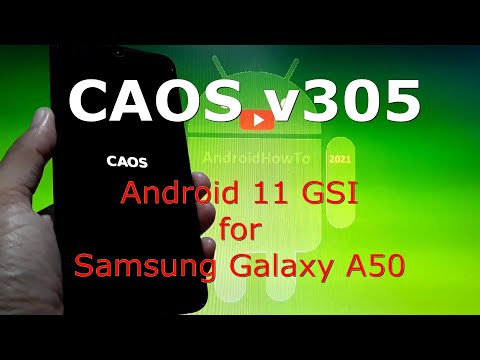 CAOS v305 Android 11 for Samsung Galaxy A50 Update: 210419