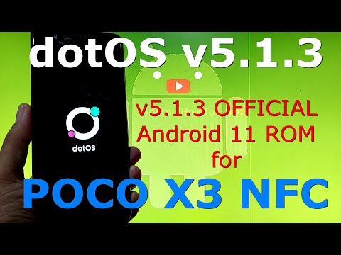 dotOS v5.1.3 OFFICIAL for Poco X3 NFC (Surya) Android 11