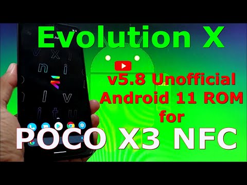 EvolutionX v5.8 Unofficial for Poco X3 NFC (Surya)