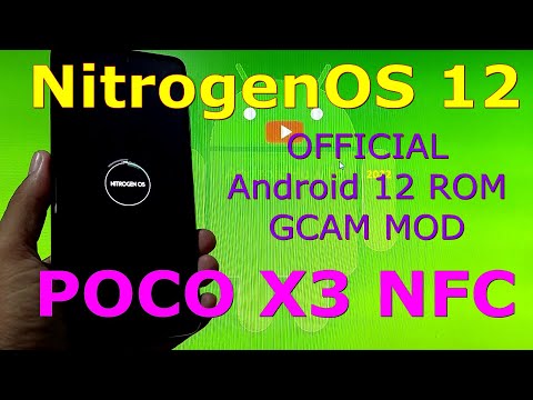 NitrogenOS 12 OFFICIAL for Poco X3 NFC Android 12 ROM - 220209