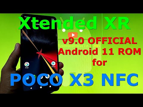 Xtended XR v9.0 OFFICIAL for Poco X3 NFC (Surya)