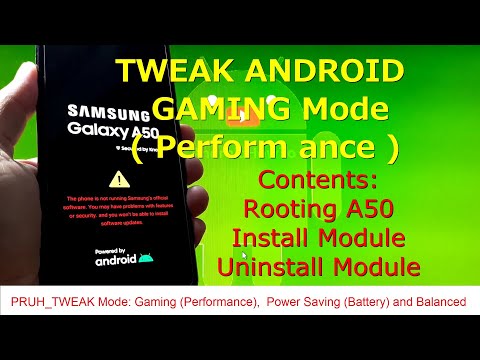How to Tweak Samsung Galaxy A50 for Gaming using Pruh_Tweaks