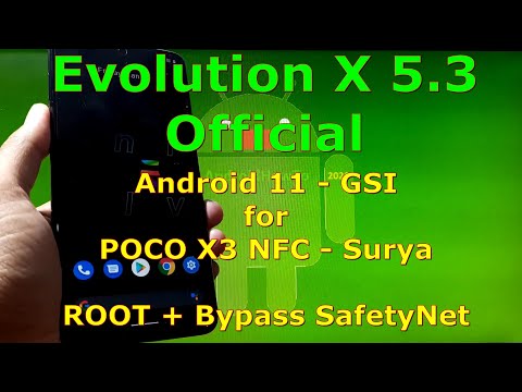 Evolution X 5.3 Official for Poco X3 [surya] Android 11