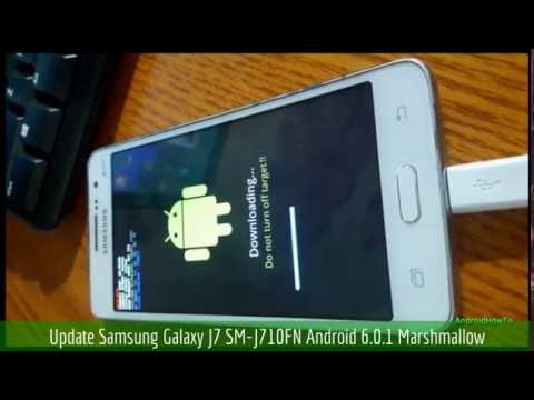Update Samsung Galaxy J7 SM-J710FN Android 6.0.1 Marshmallow
