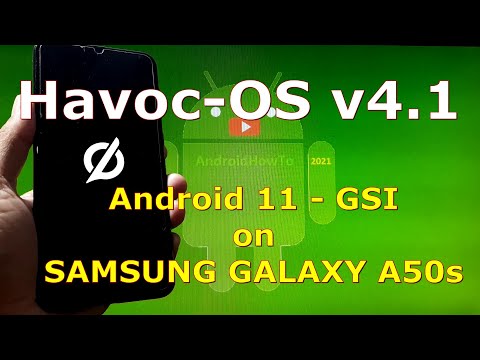Havoc-OS v4.1 Android 11 for Samsung Galaxy A50s - GSI