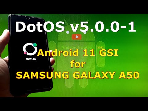 DotOS v5.0.0-1 Android 11 for Samsung Galaxy A50 - Custom ROM