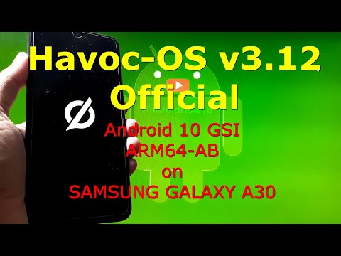 Havoc-OS v3.12 Official Android 10 for Samsung Galaxy A30