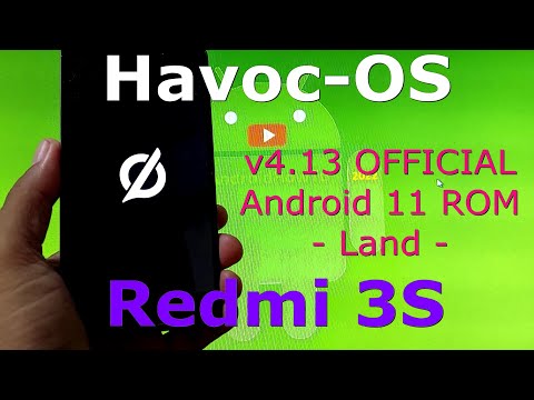 Havoc-OS v4.13 OFFICIAL for Redmi 3S Android 11 Update: 220130