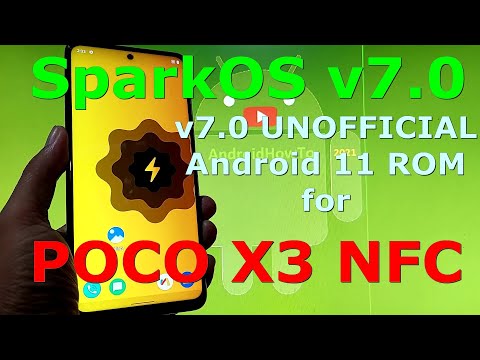 SparkOS v7.0 UNOFFICIAL for Poco X3 NFC ( Surya ) Android 11