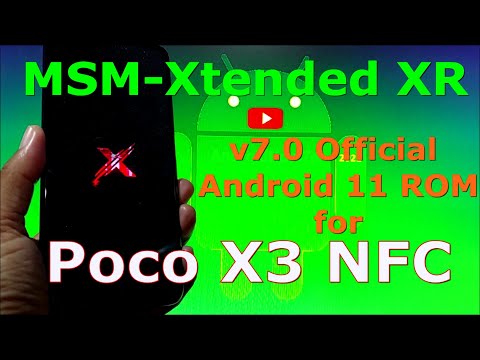 MSM-Xtended XR-v7.0 Official Android 11 for Poco X3 NFC (Surya)