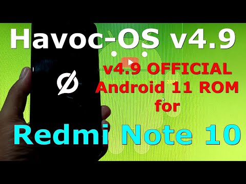 Havoc-OS v4.9 OFFICIAL for Redmi Note 10 ( Mojito / Sunny ) Android 11